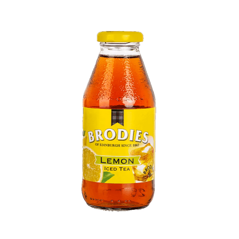 Produktbild: Brodies Eistee Zitrone, Flasche, Packung mit 12 Flaschen