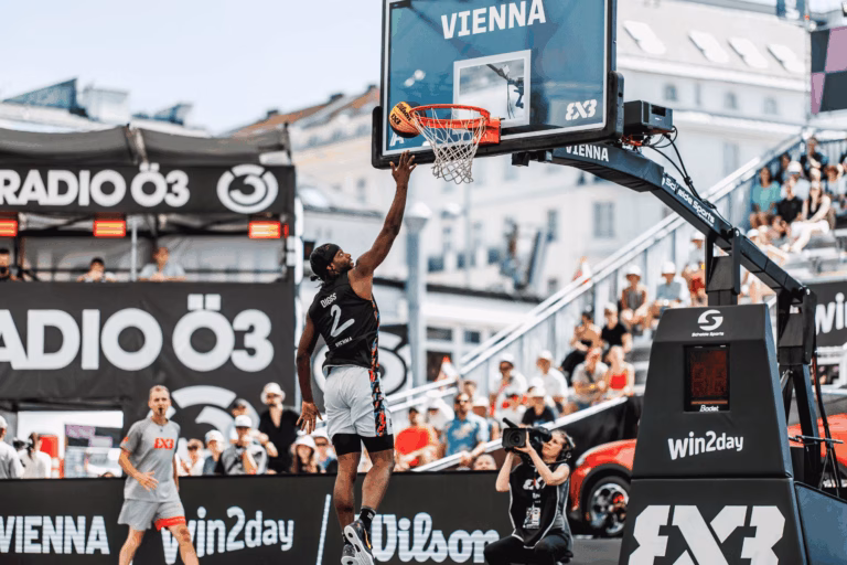 3x3 Vienna, 3x3 Basketballspiel, Miami vs. Vienna